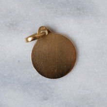 Load image into Gallery viewer, Vintage 1960s 18K Yellow Gold QU'HIER QUE DEMAIN Augis Pendant