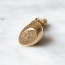 Load image into Gallery viewer, Vintage 14k Yellow Gold Bernhard Hertz Little Mermaid Statue Charm
