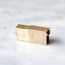 Load image into Gallery viewer, Vintage 9K Yellow Gold Enamel Match Box Charm