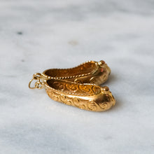Load image into Gallery viewer, Vintage 9K Rose Gold Ballerina Slipper Charm