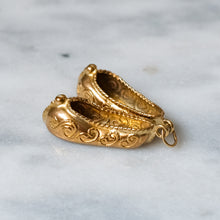 Load image into Gallery viewer, Vintage 9K Rose Gold Ballerina Slipper Charm