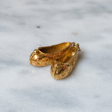 Load image into Gallery viewer, Vintage 9K Rose Gold Ballerina Slipper Charm