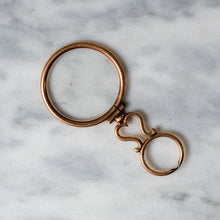 Load image into Gallery viewer, Antique Victorian 9K Rose Gold Quizzing Glass Pendant