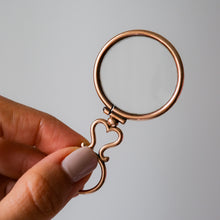 Load image into Gallery viewer, Antique Victorian 9K Rose Gold Quizzing Glass Pendant