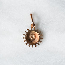 Load image into Gallery viewer, Victorian 15K Rose Gold Starburst Diamond Charm Conversion