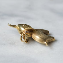 Load image into Gallery viewer, Vintage 14K Yellow Gold Elephant Pendant