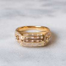 Load image into Gallery viewer, 18K Yellow Gold Diamond Ring by Mouawad