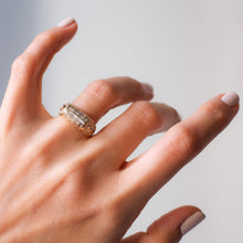 Load image into Gallery viewer, 18K Yellow Gold Diamond Ring by Mouawad