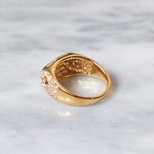 Load image into Gallery viewer, 18K Yellow Gold Diamond Ring by Mouawad