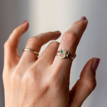 Load image into Gallery viewer, Vintage 9K Yellow Gold Side Etched Band US 5 / UK J