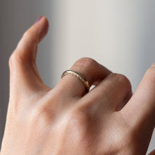Load image into Gallery viewer, Vintage 9K Yellow Gold Side Etched Band US 5 / UK J