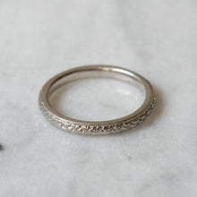 Load image into Gallery viewer, Art Deco Era Platinum Orange Blossom Ring