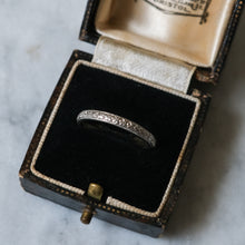 Load image into Gallery viewer, Art Deco Era Platinum Orange Blossom Ring