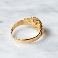 Load image into Gallery viewer, Edwardian 18K Yellow Gold Lovers Knot Ring