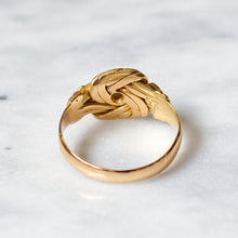 Load image into Gallery viewer, Edwardian 18K Yellow Gold Lovers Knot Ring