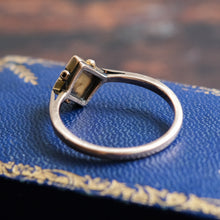 Load image into Gallery viewer, Victorian 14K Rose Gold Maltese Cross Garnet Ring