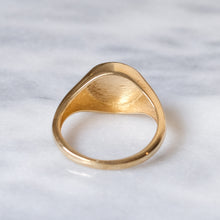 Load image into Gallery viewer, 9K Yellow Gold Enamel Evil Eye Ring