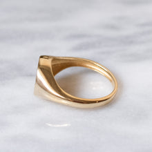 Load image into Gallery viewer, 9K Yellow Gold Enamel Evil Eye Ring