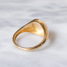 Load image into Gallery viewer, 9K Yellow Gold Enamel Evil Eye Ring