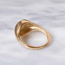 Load image into Gallery viewer, 9K Yellow Gold Enamel Evil Eye Ring