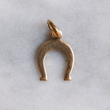 Load image into Gallery viewer, Vintage Lucky 7 Horseshoe Charm