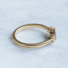 Load image into Gallery viewer, Modern Alexandrite and Diamonds Three-Stone Ring
