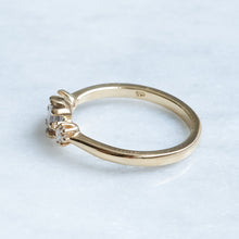 Load image into Gallery viewer, Modern Alexandrite and Diamonds Three-Stone Ring