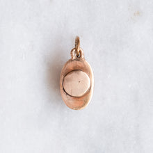 Load image into Gallery viewer, Antique Edwardian 9K Rose Gold Garnet Pendant