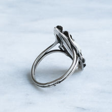 Load image into Gallery viewer, Art Nouveau Ginkgo Leaf Pearl Ring by Paul Dumont
