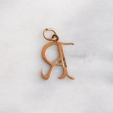 Load image into Gallery viewer, Vintage Letter R Charm / Pendant