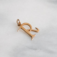 Load image into Gallery viewer, Vintage Letter R Charm / Pendant