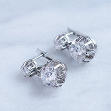 Load image into Gallery viewer, Antique 1920s Art Deco era Dormeuse Earrings