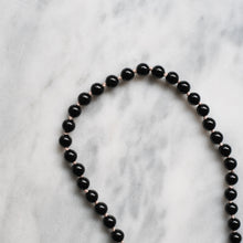 Load image into Gallery viewer, 14 inch Hand-Knotted Onyx Bead Strand