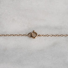 Load image into Gallery viewer, Antique 21 inch 10K Rose Gold Cable-Link Chain