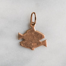 Load image into Gallery viewer, Vintage Pisces Zodiac Charm / Pendant