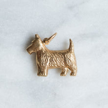 Load image into Gallery viewer, 9K Rose Gold Scottish Terrier Charm