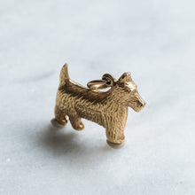 Load image into Gallery viewer, 9K Rose Gold Scottish Terrier Charm