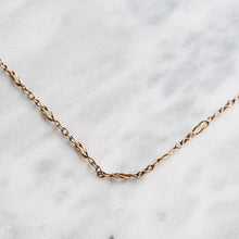 Load image into Gallery viewer, Victorian 9K Rose Gold Fancy Link Chain