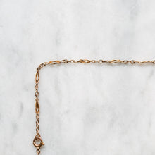 Load image into Gallery viewer, Victorian 9K Rose Gold Fancy Link Chain