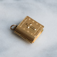 Load image into Gallery viewer, Vintage Estate Holy Bible Prayer Charm
