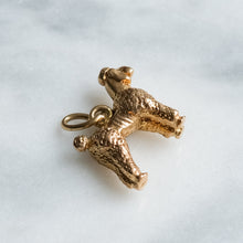 Load image into Gallery viewer, Vintage 1940s Retro Poodle Charm