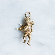 Load image into Gallery viewer, Vintage Cat Playing Fiddle Charm