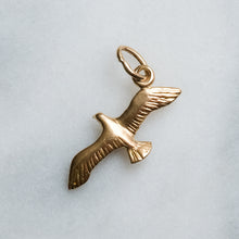 Load image into Gallery viewer, Vintage Soaring Falcon Charm