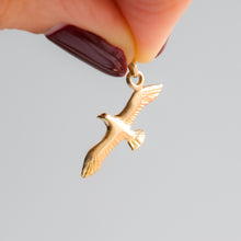 Load image into Gallery viewer, Vintage Soaring Falcon Charm
