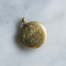 Load image into Gallery viewer, Antique Art Deco 14K Yellow Gold Wire Fox Terrier Essex Crystal Pendant