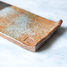 Load image into Gallery viewer, Handmade Two-Tone Seashell White and Celadon Catch-All Clay Dish by Swee Ceramics