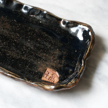 Load image into Gallery viewer, Handmade Midnight Blue Catch-All Clay Dish by Swee Ceramics