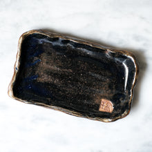 Load image into Gallery viewer, Handmade Midnight Blue Catch-All Clay Dish by Swee Ceramics