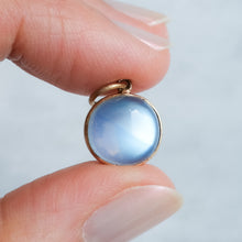 Load image into Gallery viewer, Antique Round Cabochon Moonstone Pendant - A