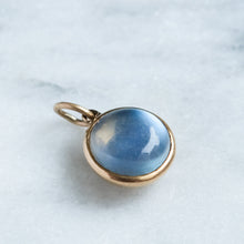 Load image into Gallery viewer, Antique Round Cabochon Moonstone Pendant - B